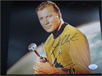 William Shatner Signed 8x10 Photo JSA COA