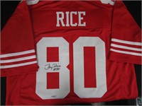 Jerry Rice Signed Jersey GAA COA