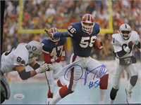 Darryl Talley Signed 11x14 Photo JSA COA