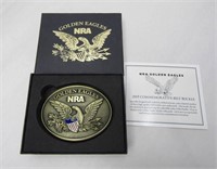 2015 Commemorative NRA Golden Eagles Belt Buckle
