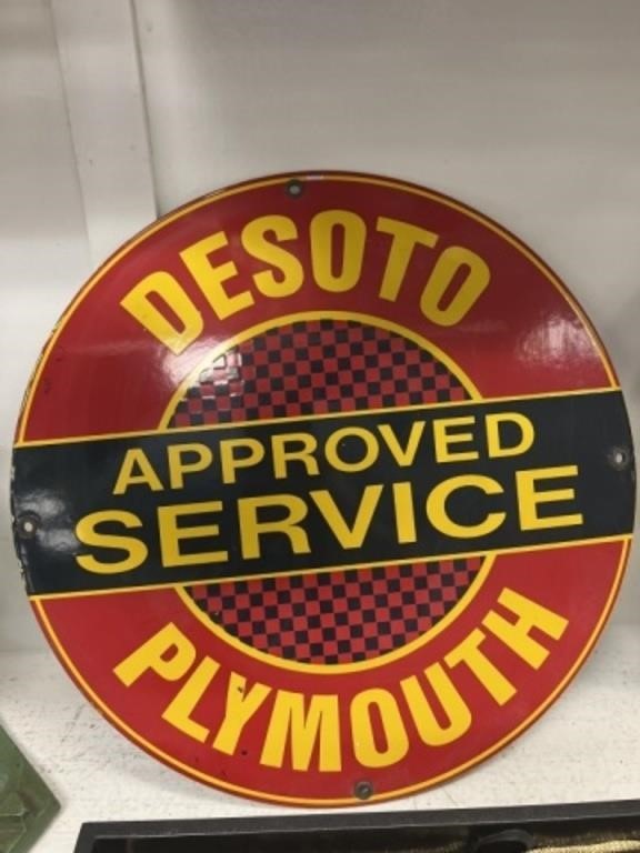 Contemporary Cast Metal Sign