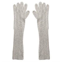 Love And Lore Ribbed Glove Heather Grey