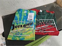 2 Joyland T-Shirts - Size: 4X