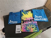 3 Joyland T-Shirts - Size: 3X