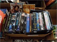 Two layet box of dvds