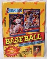 Sealed 1991 Donruss Baseball Card Box
