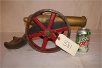 Vintage Cast Iron Signal Cannon