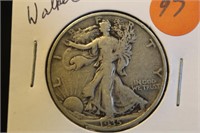 1935 Walking Liberty Silver Half Dollar