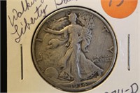 1934-D Walking Liberty Silver Half Dollar