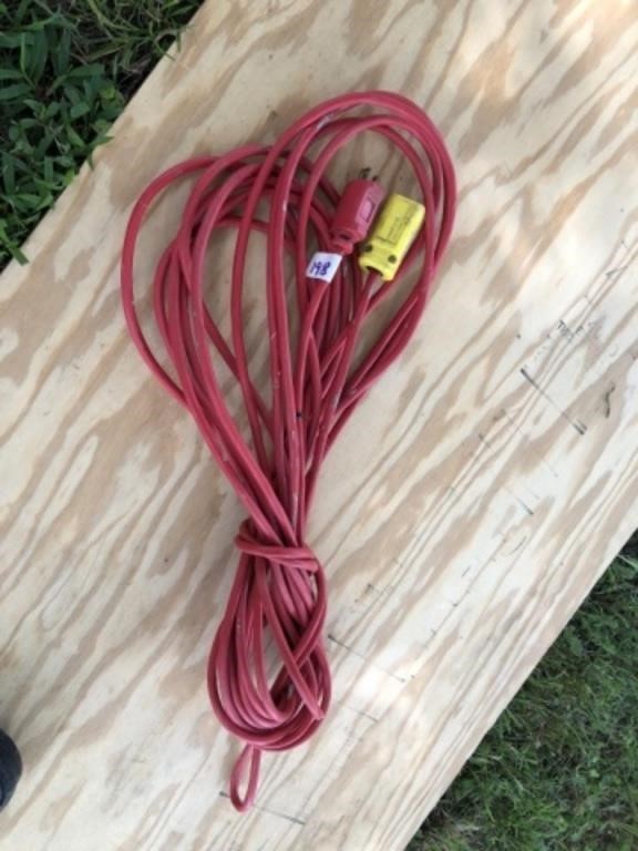 Red 50' Power Cord