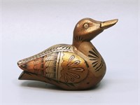 Hand Carved Duck Mallar El Zaque Artisan