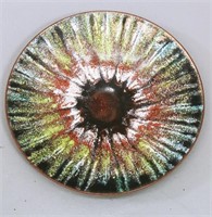 MCM Artisan Enameled Copper Shallow Bowl