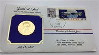 Gerald R. Ford Presidential Medals Cover