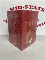 Herge The Adventures Of Tintin 8pc Book Set