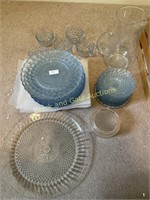 Anchor Hocking Bubble Blue Dishes & More