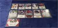(11) Assorted Autographed NFL Football Cards