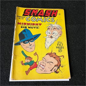 Smash Comics 69 Jack Cole Art Spirit Cover