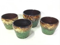 4 RRP Zanesville OH Moon & Sun Flower Pots