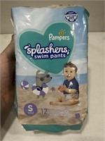 Pampers Splashers Sz SMALL 13-24lb Swim Diapers