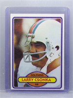 Larry Csonka 1980 Topps