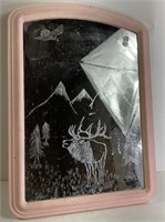 Etched Mirror 16 x21