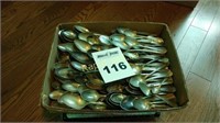 Over 10 Pounds of Silver Plate Spoons, Oh My!