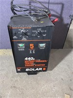 Solar model 440 a battery charger working