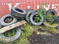 Assorted Big Truck Tires (Approximately 15)