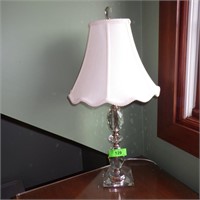 CRYSTAL TABLE LAMP  24"