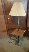 Floor Lamp Table & Lamps