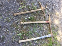 Pick Axe - Lot of 3