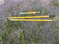 Extension Poles - Lot of 3
