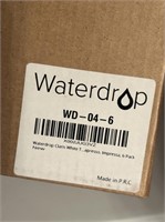 Waterdrop refrigerater water filters 6 pack.