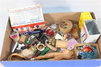 MIxed Lot of Toys & Collectibles- Tins, etc.