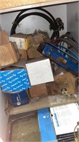 Miscellaneous oil pumps, first aid kit, hoses,