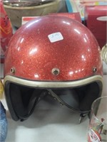 Red Sparkling Children's Bike Helmet