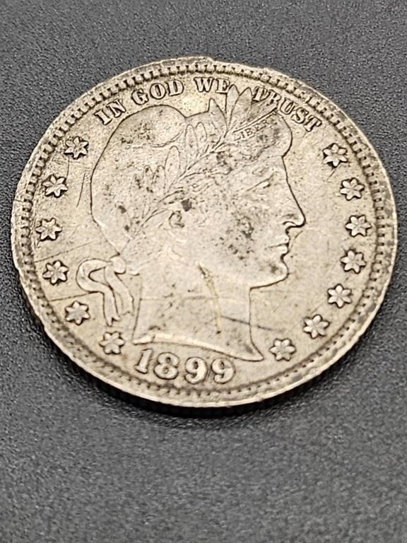 1899 Barber Quarter