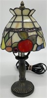 Miniature Tiffany Style Stained Glass Lamp