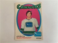 Jocelyn Guevrement 1971-72 OPC Rookie Card No.232