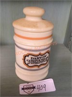 Vitg Darvon compound 65 apothecary jar canister