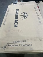 SILVERBACK BASKETBALL FOR PARTS ONLY