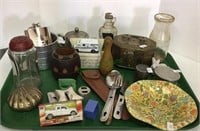 Eclectic tray lot includes a Chestnut Farms