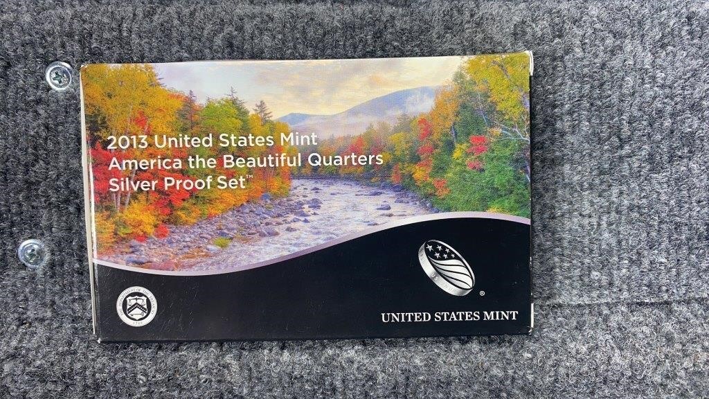 US Mint 2013 Silver Quarter Proof Set