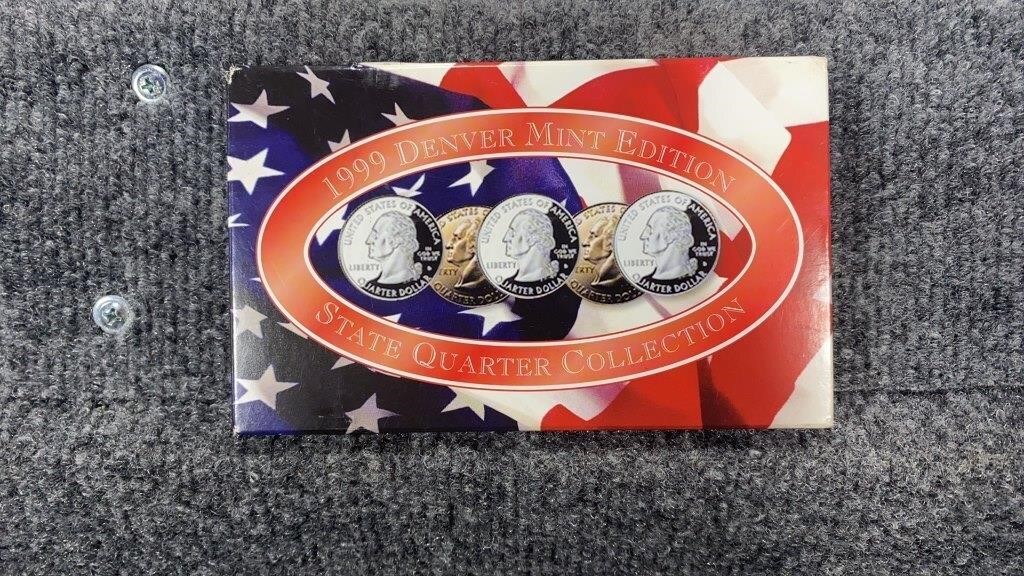 1999 Denver Mint State Quarters Set