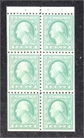US Stamps #319g Block of 6 and #462A Block of  of