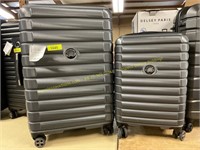 2-piece Delsey Paris luggage set (damaged)