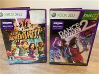 Xbox Kinect game Lot (2)