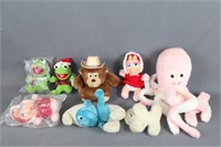 Lot Stuffed Toys Muppets, Etc