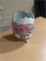 Beautiful Ceramic Egg Style Container Decor