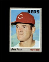 1970 Topps #580 Pete Rose VG-EX MARKED